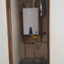 Replaced A Tank Type Water Heater With A Tankless 1